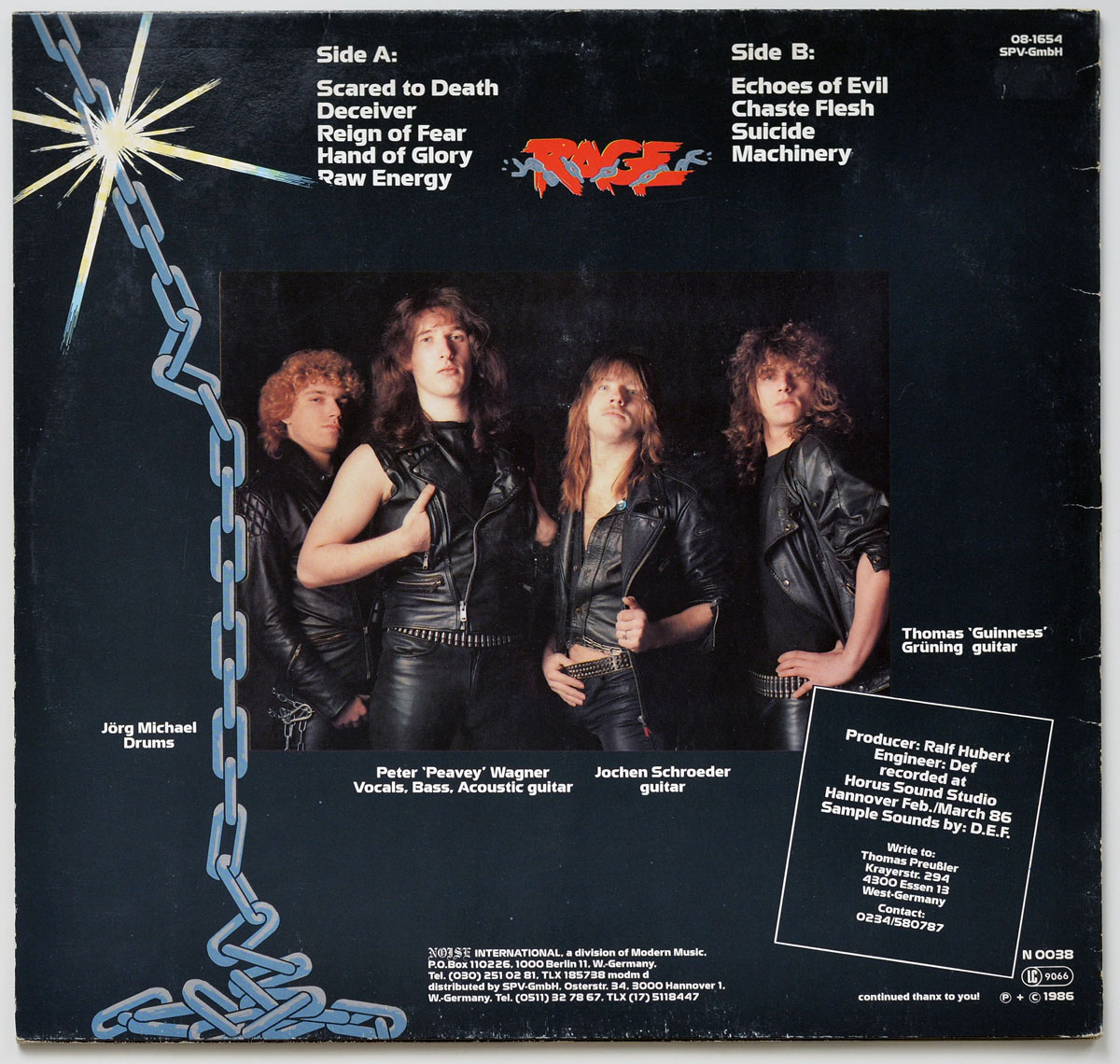 High Resolution Photo #11 RAGE - Reign of Fear https://vinyl-records.nl 
